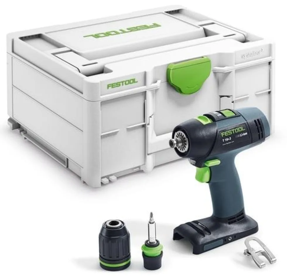 Festool Skruvdragare T 18+3-Basic