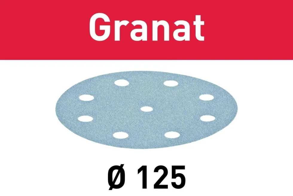 Festool Sliprondell Granat 125mm StickFix P