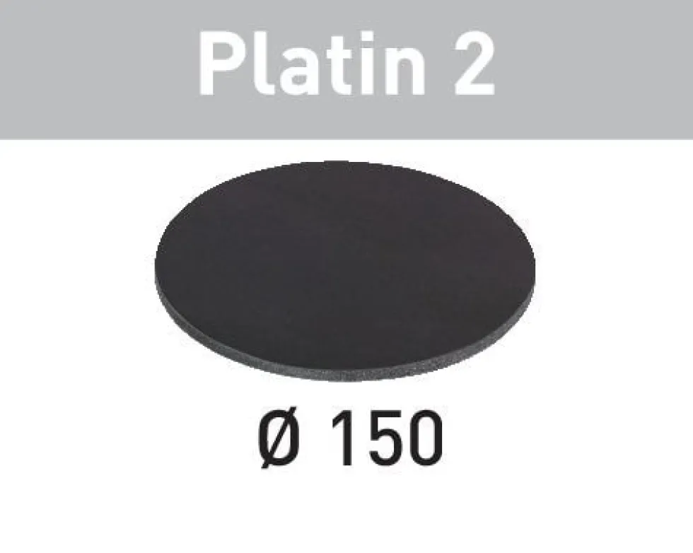 Festool Sliprondell Platin 2 150mm StickFix S 15-pack