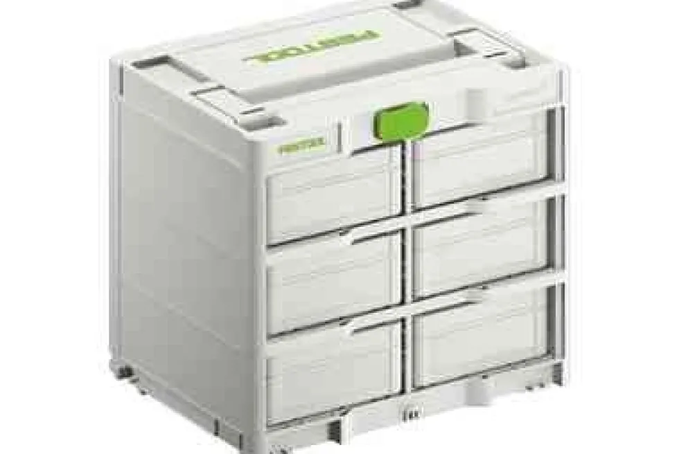 Festool Systainer³-rack SYS3-RK/6 M 337-Set