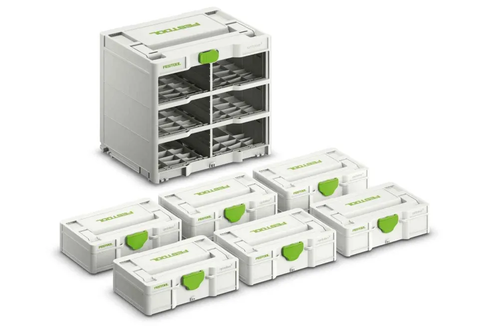 Festool Systainer³-rack SYS3-RK/6 M 337-Set