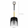 Fiskars Snöskyffel teleskopisk X-series