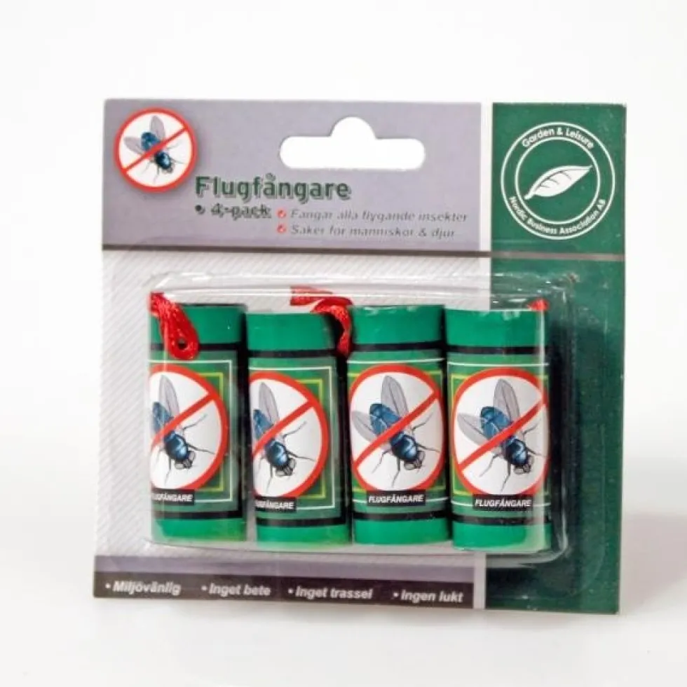 Flugfångare 4-pack Klistertejp