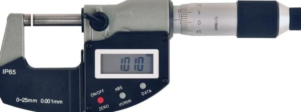 Format Digital bygelmikrometer, IP65