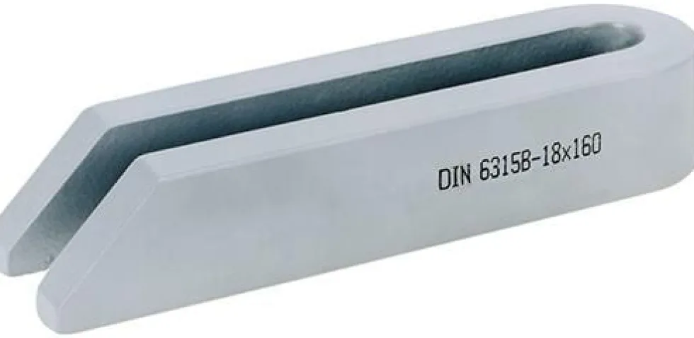 Format Spännjärn DIN 6315B gaffel fasad