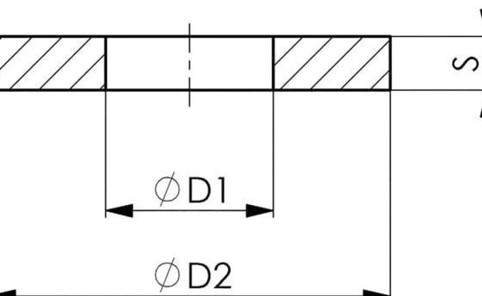 Format Underläggsbricka DIN 6340