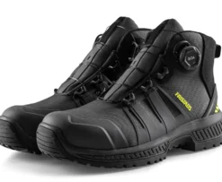 Fristads Comfortstep Skyddskänga S3S Antracitgrå/Neongul
