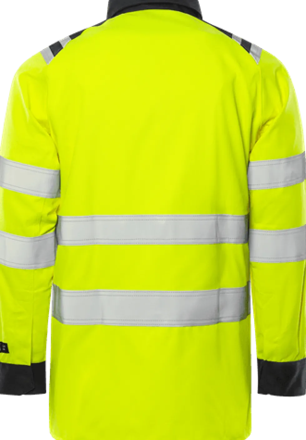 Fristads Skjorta Flam Kl 3 7050 ATS Varselgul/Marinblå 4XL