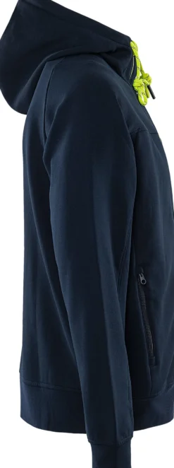 Fristads Sweatshirt-Jacka Med Huva 7550 GSM