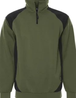 Fristads Sweatshirt Kort Zip 7048 GSM
