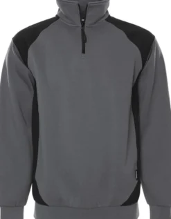 Fristads Sweatshirt Kort Zip 7048 GSM