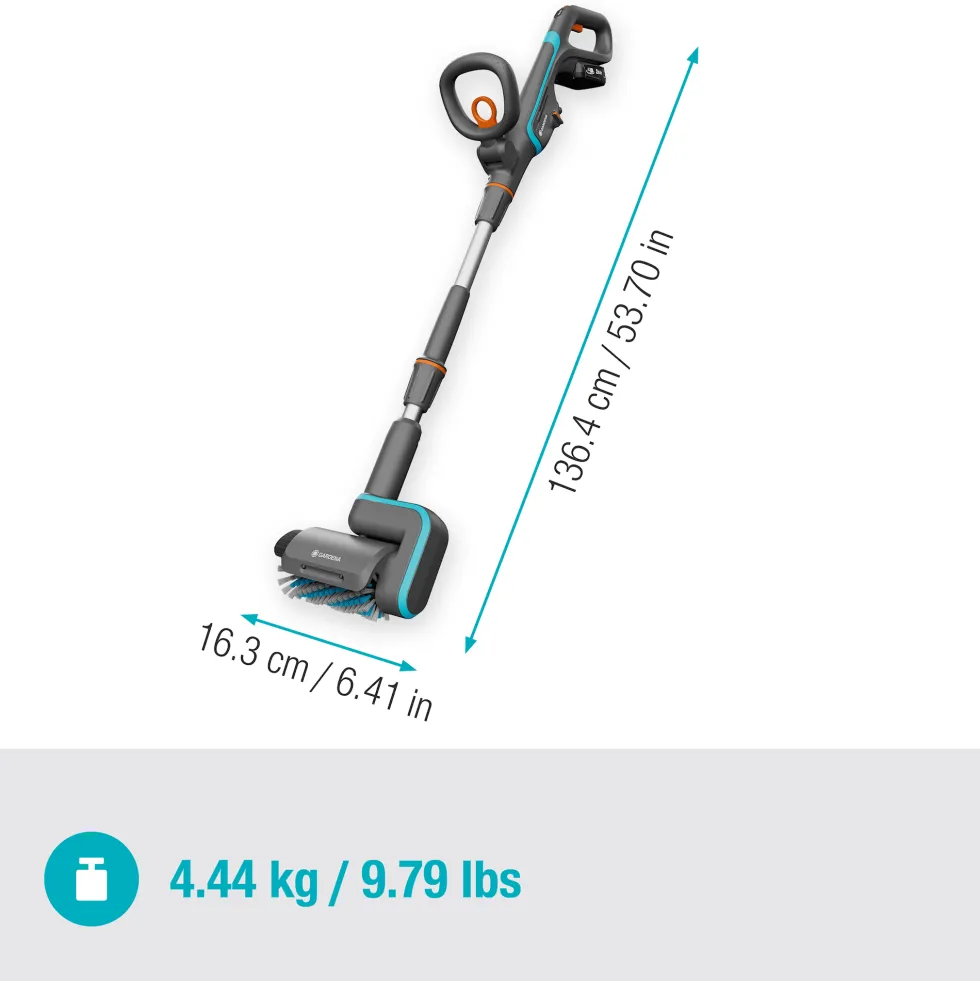 Gardena Aquabrush Batteridriven Altantvätt