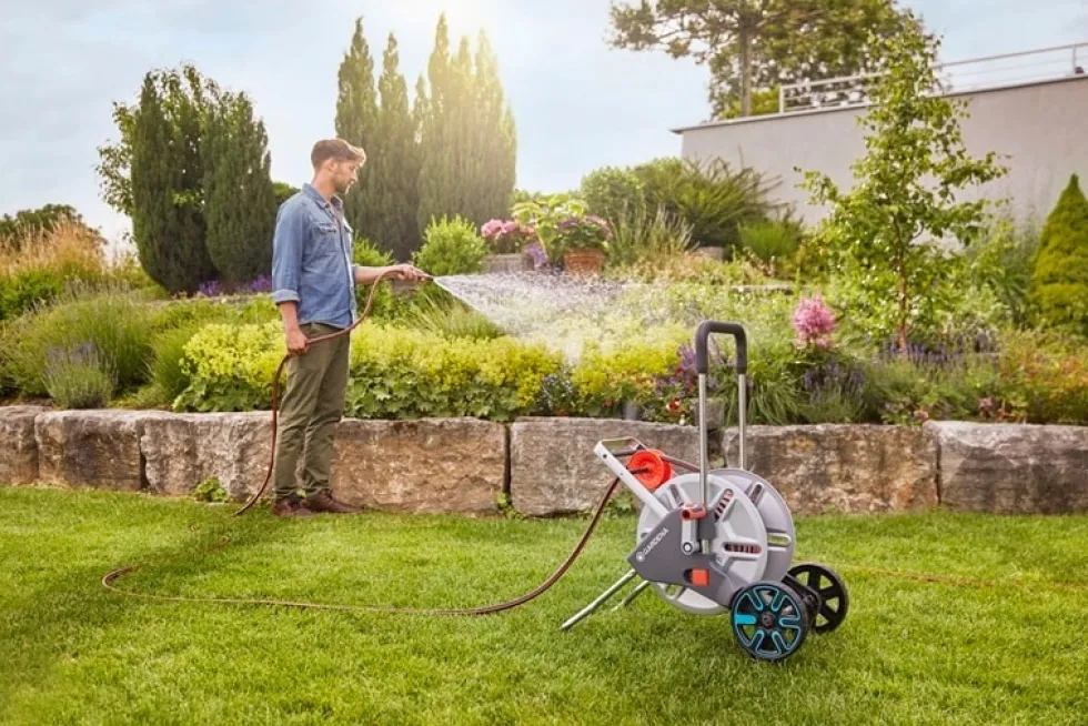 Gardena AquaRoll M Metall Slangvinda