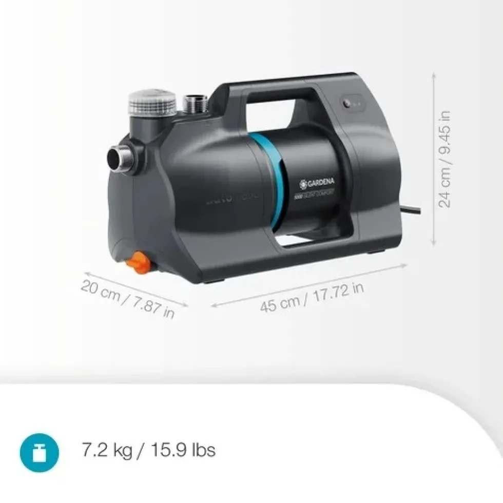 Gardena Automatisk pump för hem och trädgård 5000 SilentComfort