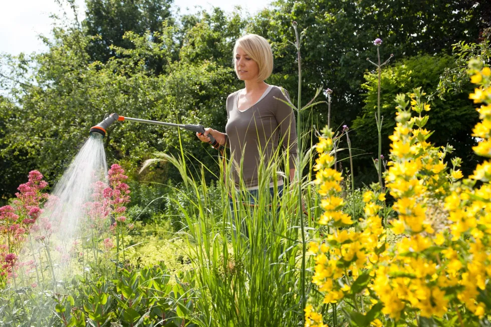 Gardena Comfort sprinklerstav för amplar