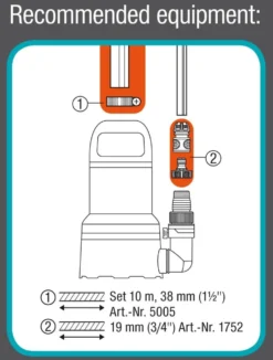 Gardena Dränkbar pump 9000