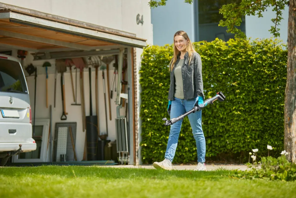 Gardena Grensax batteri P4A komplett