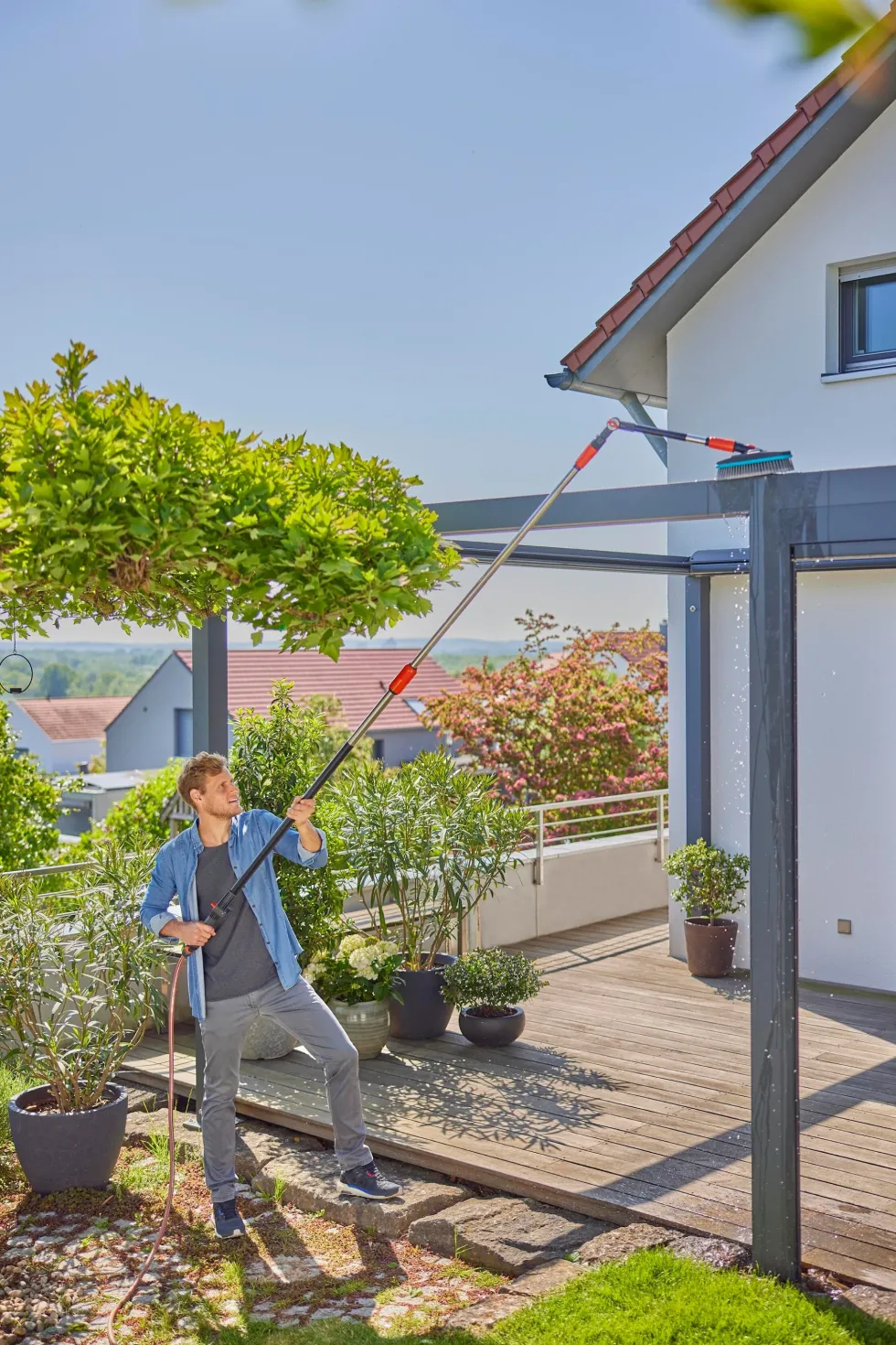 Gardena Ledad Förlängning till Vattenförande Skaft