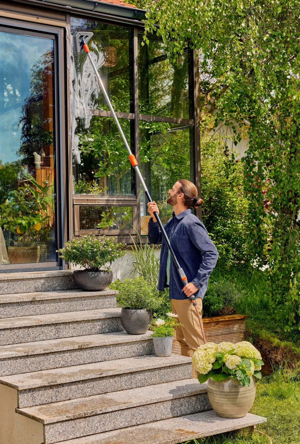 Gardena Ledad Tvättborste