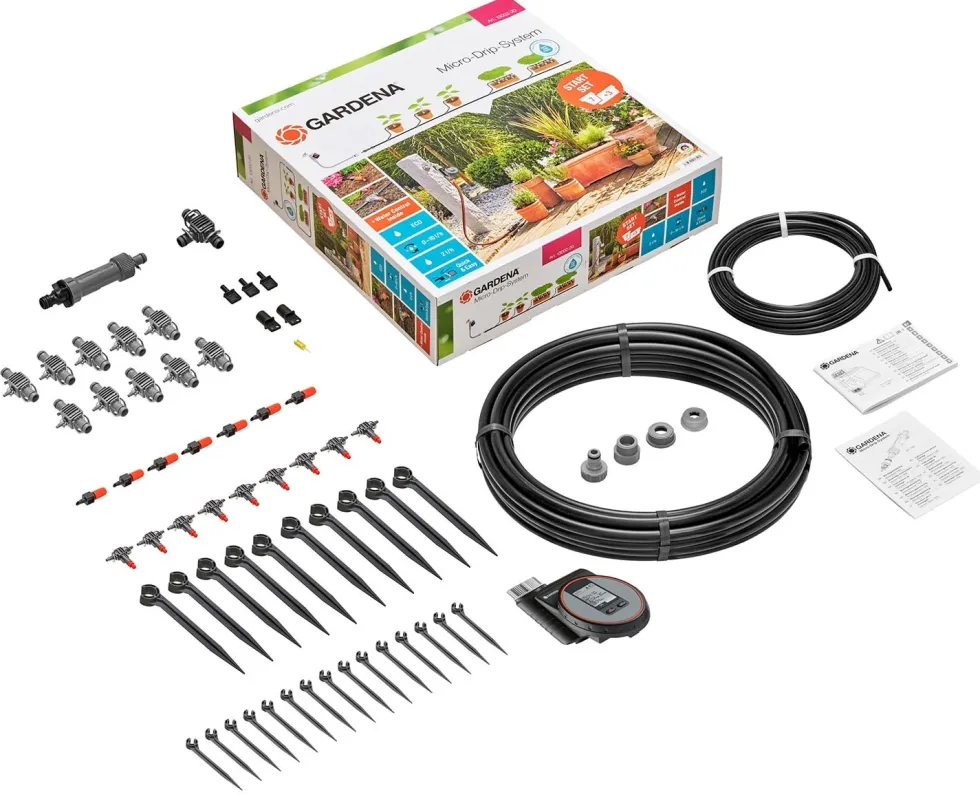 Gardena Micro-Drip System Startpaket M med bevattningsdator