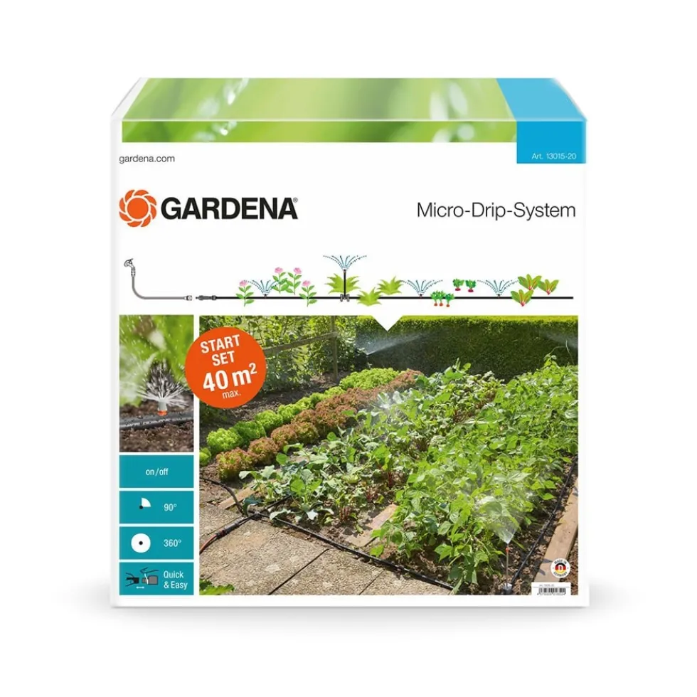 Gardena Micro-Drip-System Startpaket för planterade ytor