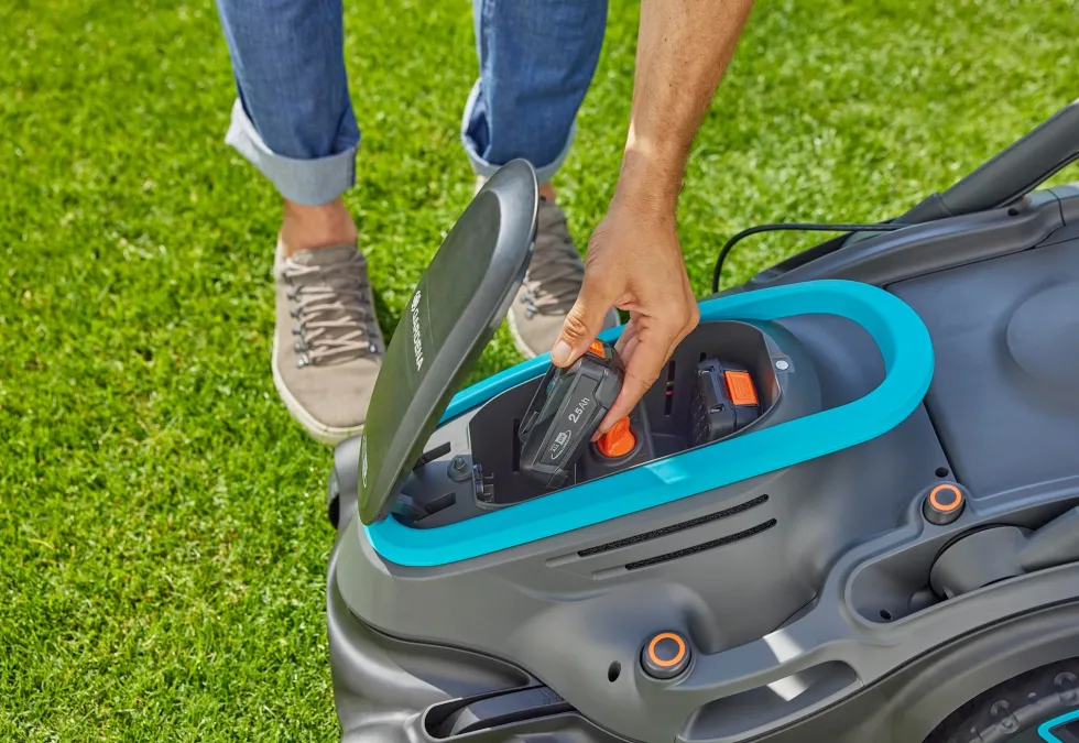 Gardena PowerMax Duo 46/36V Set 2.5 Batterigräsklippare