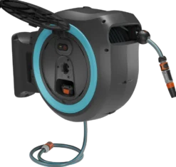 Gardena PowerRoll XL 35m Turkos Batteridriven Väggslangbox