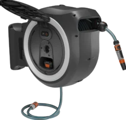 Gardena PowerRoll XL 35m Vit Batteridriven Väggslangbox