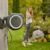 Gardena PowerRoll XXL 40m Vit Batteridriven Väggslangbox
