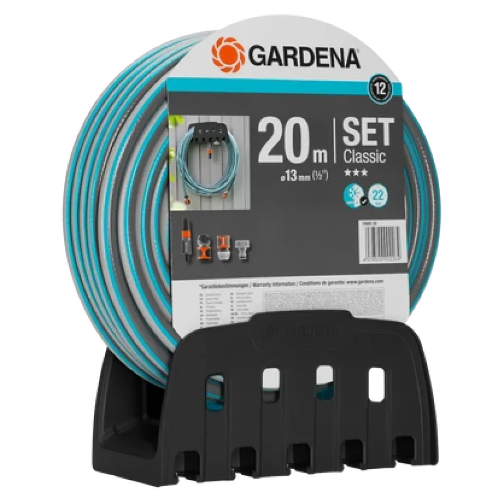 Gardena Slangset med Slanghängare 20m 1/2"