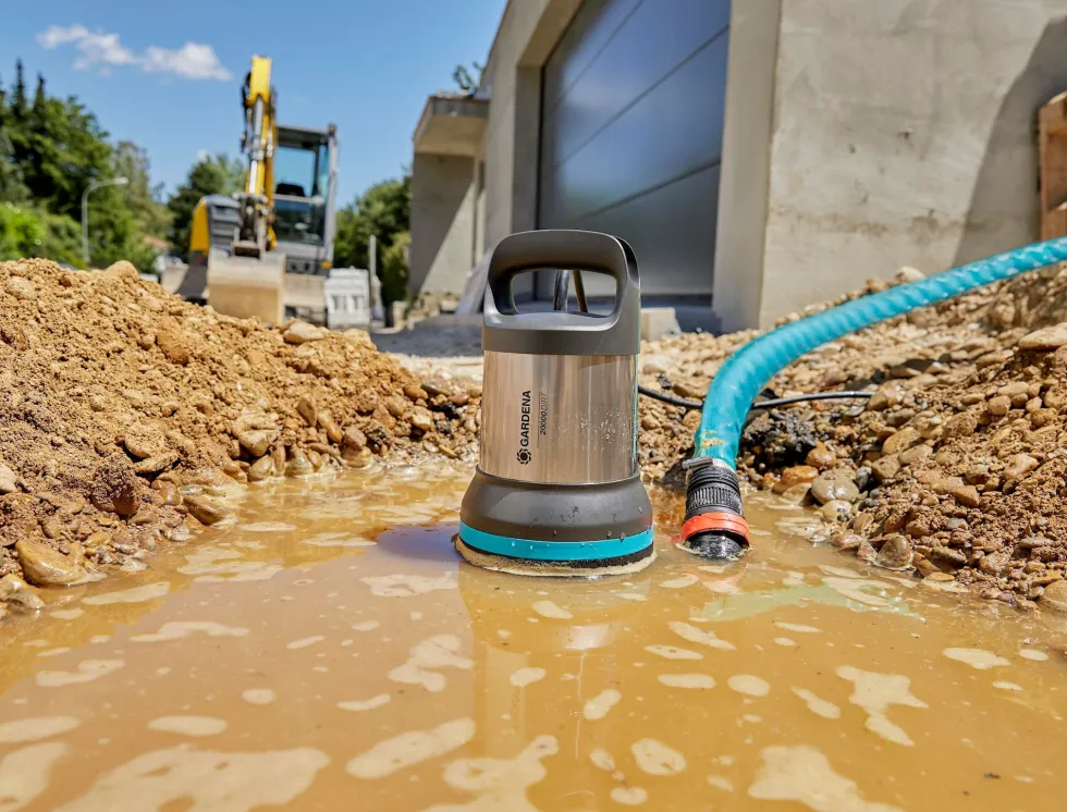 Gardena Spillvattenpump 20000 AquaSensor
