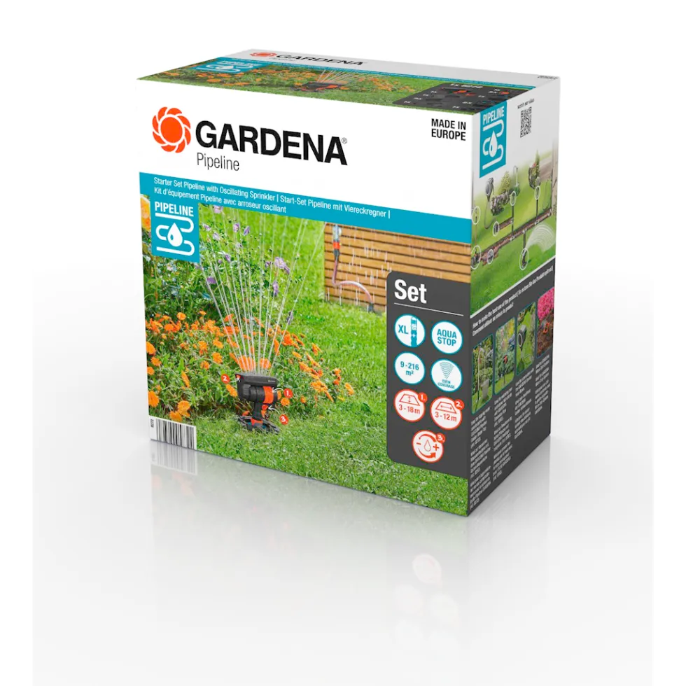 Gardena Start Set Pipeline med vattenspridare
