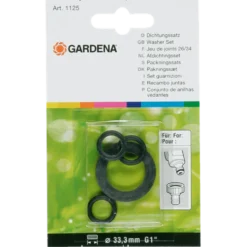 Gardena 3 st O-ring och 1 st 1/2'' flat
