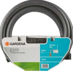 Gardena Sugslang med backventil, 3,5 m