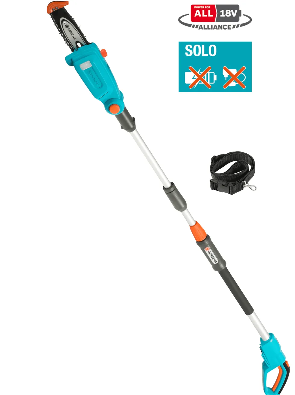 Gardena Teleskopisk Stångsåg TCS 20/18V P4A