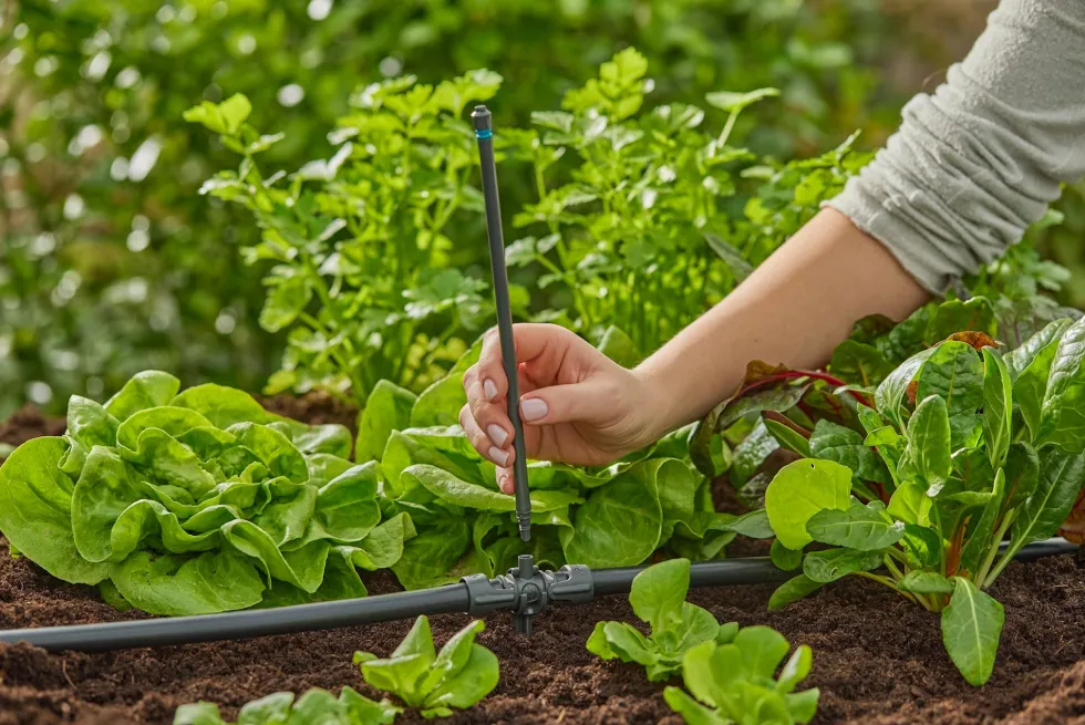 Gardena T-koppling med spridarfäste 13mm(1/2")