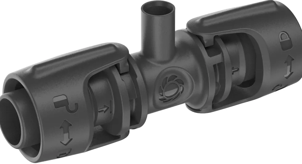 Gardena T-koppling med spridarfäste 13mm(1/2")