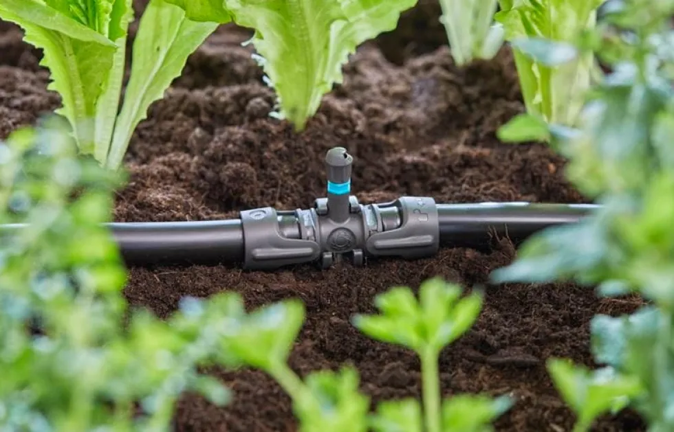 Gardena T-koppling med spridarfäste 13mm(1/2")