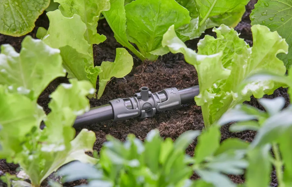 Gardena T-koppling med spridarfäste 13mm(1/2")