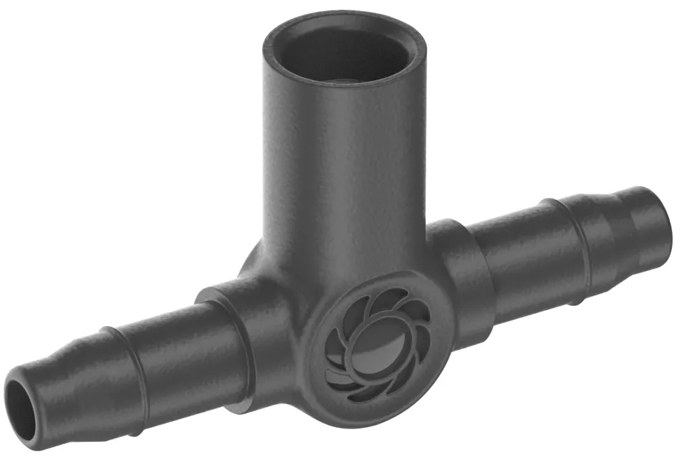 Gardena T-koppling m spridarfäste 4,6mm (3/16")