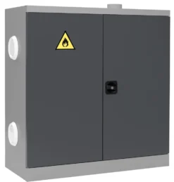 GBP Kemikalieskåp 1040x1000x435mm med 2 hyllplan