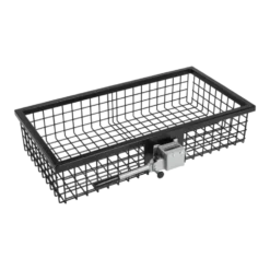 Gehetec Transportkorg Standard, extra djup, Varmförzinkad och pulverlackerad svart.