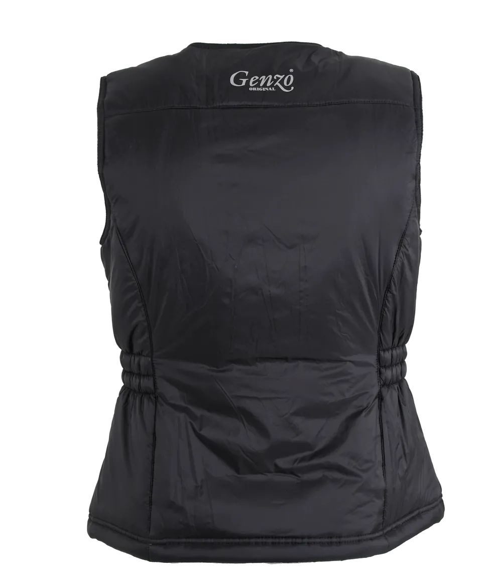 Genzo Arctic Original Värmeväst Dam Svart
