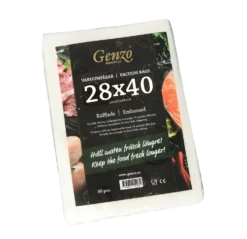 Genzo Räfflade Vakuumpåsar till Vakuumförpackare 28x40 50-pack
