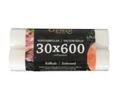 Genzo Räfflade Vakuumrullar 30x600 2-pack