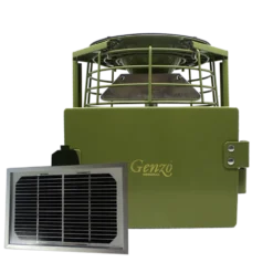 Genzo Solid Foderspridare med solcell