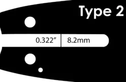 Grimsholm 10" 1/4" 1.1mm Premium Cut Motorsågssvärd