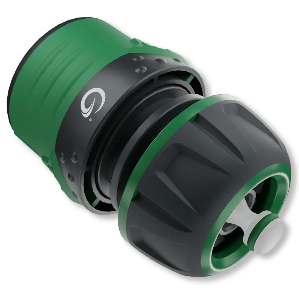 Grimsholm 1/2" Slangkoppling med Stopp-ventil