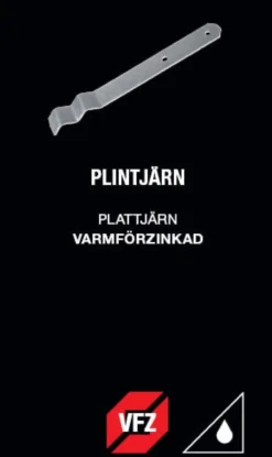Gunnebo Fastening Plintjärn 400