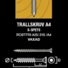Gunnebo Fastening Trallskruv Rostfri A4 4,2-45 250-pack